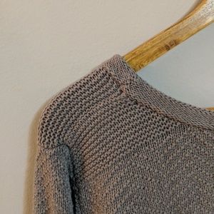 Gray textured sweater XL *Tall*